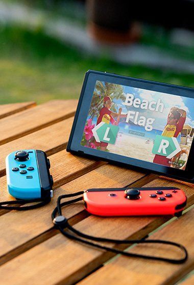 Игровая консоль Nintendo Switch (неоновый красный/неоновый синий) 45496453596 фото