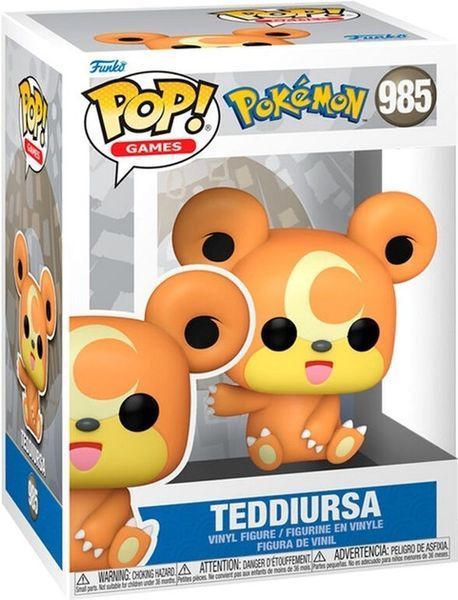Колекційна фігурка Funko POP Games: Pokemon - Teddiursa (889698709361) 889698709361 фото