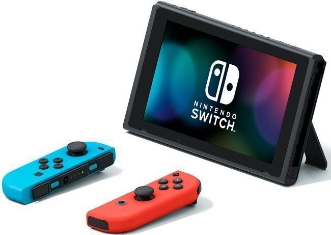 Игровая консоль Nintendo Switch (неоновый красный/неоновый синий) 45496453596 фото