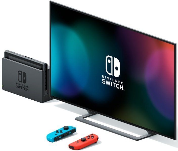 Игровая консоль Nintendo Switch (неоновый красный/неоновый синий) 45496453596 фото