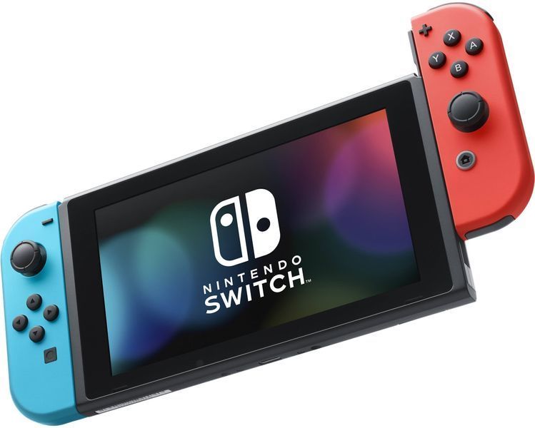 Игровая консоль Nintendo Switch (неоновый красный/неоновый синий) 45496453596 фото