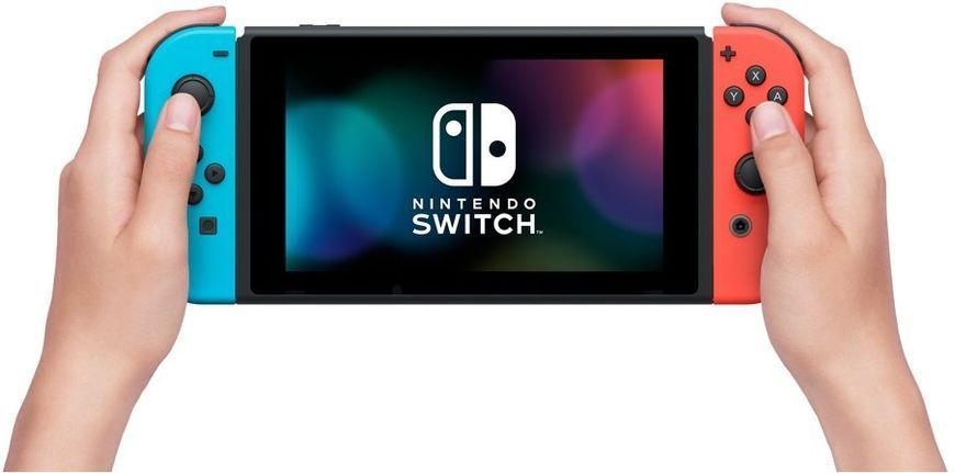 Игровая консоль Nintendo Switch (неоновый красный/неоновый синий) 45496453596 фото