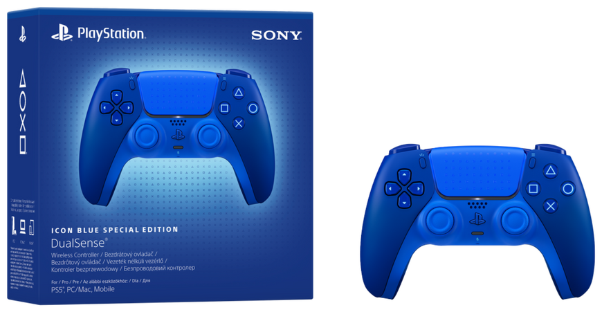 Бездротовий геймпад Dualsense PS5 Icon Blue Limited Edition (1000053187) 1000053187 фото