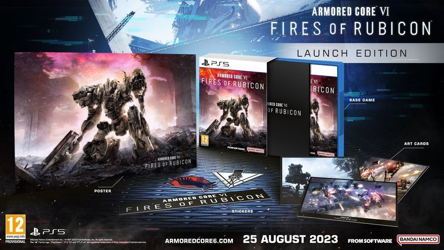 Игра Armored Core VI: Fires of Rubicon Launch Edition (PS5) 3391892027365 фото