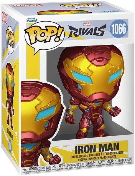 Фигурка Funko POP Games: Marvel Rivals - Iron Man (889698839938) 889698839938 фото