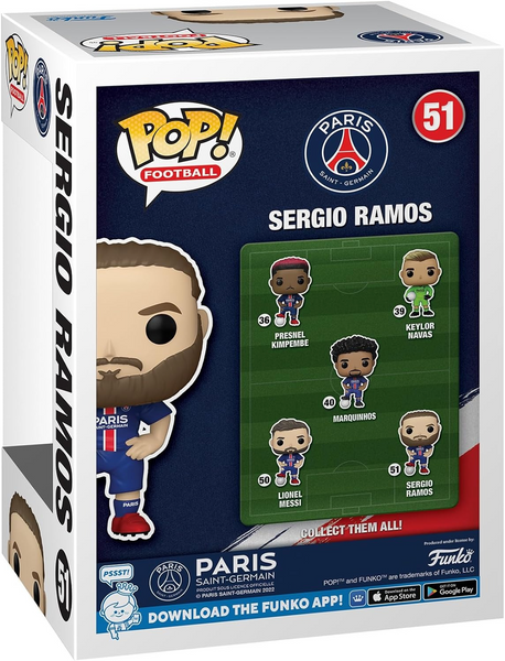 Коллекционная фигурка Funko POP! PSG - Sergio Ramos (5908305240129) 5908305240129 фото