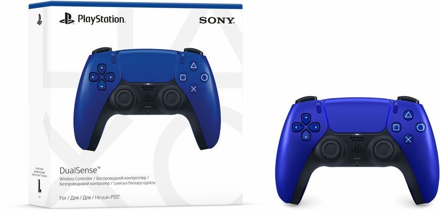 Бездротовий геймпад DualSense для PS5 Cobalt Blue (1000040188) 1000040188 фото