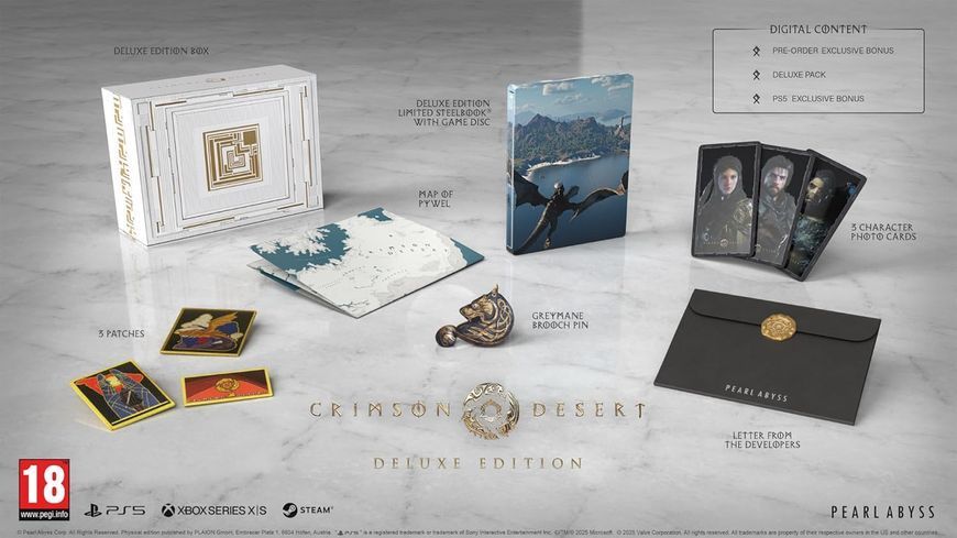 Игра Crimson Desert Deluxe Edition (PS5) B0FSF47H8H фото