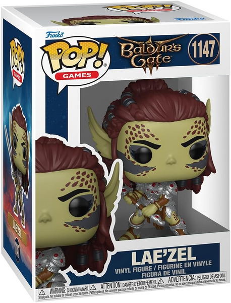 Фигурка Funko POP Games: Baldur's Gate 3 S2 - Lae'zel w/Sword (889698883481) 889698883481 фото