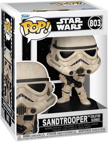 Фигурка Funko Pop Star Wars: Deleted Scenes - Sandtrooper (889698864527) 889698864527 фото