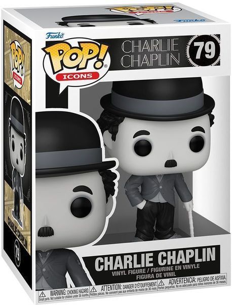 Коллекционная фигурка Funko POP Icons: Charlie Chaplin (889698810159) 889698810159 фото