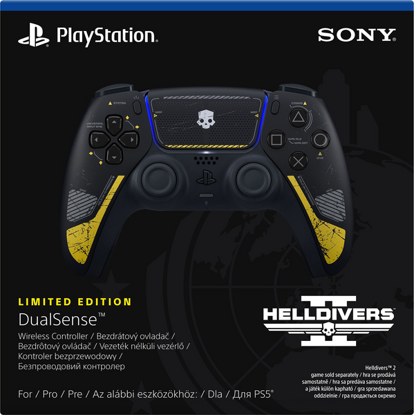 Беспроводной геймпад DualSense для PS5 Helldivers 2 Limited Edition (1000047305) 1000047305 фото