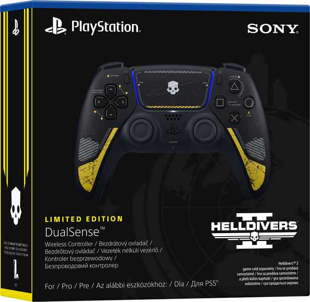 Беспроводной геймпад DualSense для PS5 Helldivers 2 Limited Edition (1000047305) 1000047305 фото