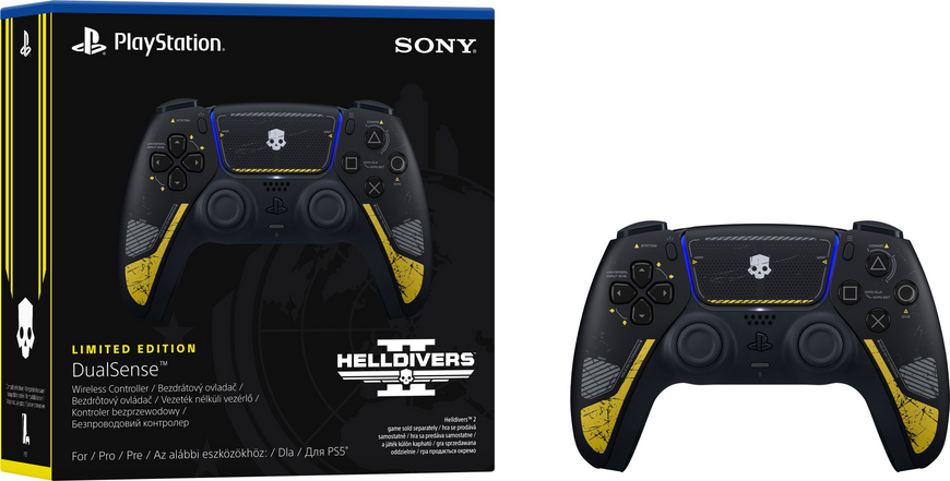 Беспроводной геймпад DualSense для PS5 Helldivers 2 Limited Edition (1000047305) 1000047305 фото