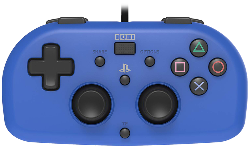 Геймпад Hori Mini Wired Gamepad for PS4, Blue PS4-100E PS4-100E фото