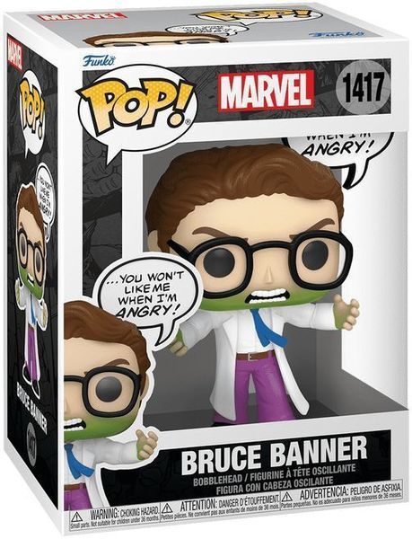Фигурка Funko POP Marvel: Bruce Banner (DON'T MAKE ME ANGRY) (889698827669) 889698827669 фото