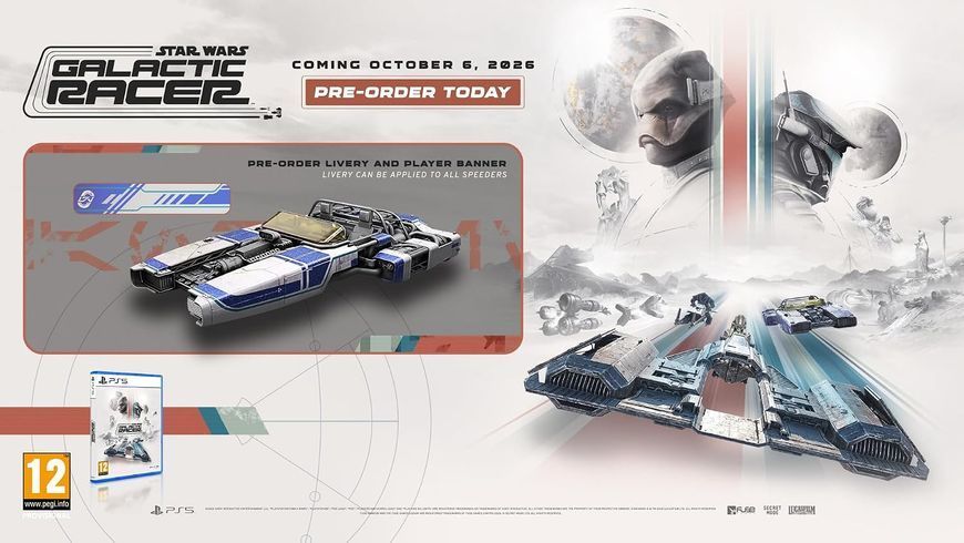 Игра Star Wars Galactic Racer Day One Edition (PS5) 1198683 фото