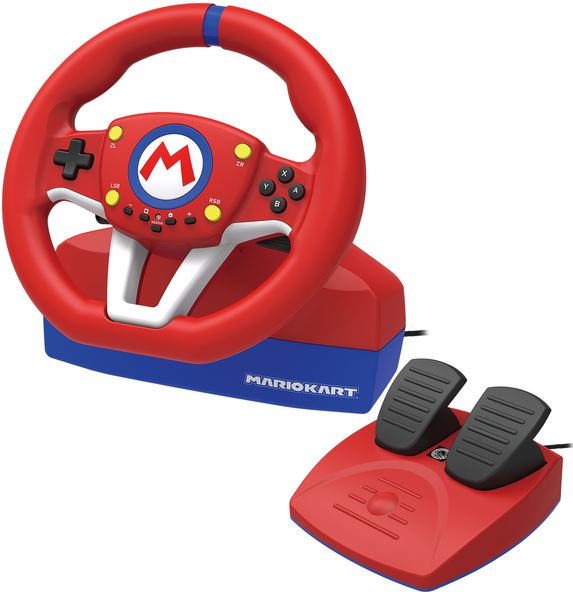 Кермо Hori Mario Kart Racing Wheel Pro Mini for Nintendo Switch NSW-204U NSW-204U фото