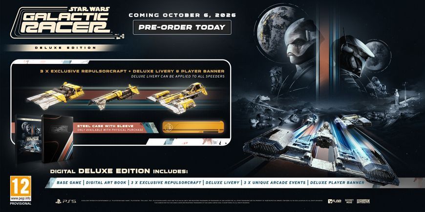 Игра Star Wars Galactic Racer Racer Deluxe Edition (PS5) 1198686 фото