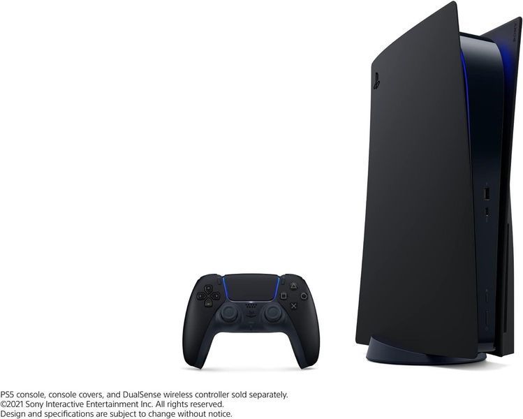 Панели корпуса консоли PlayStation 5 Black (9404095) 9403295 фото