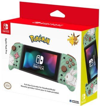 Контроллер Hori Split Pad Pro for Nintendo Switch Pok&eacute;mon: Pikachu & Eevee NSW-296U NSW-296U фото