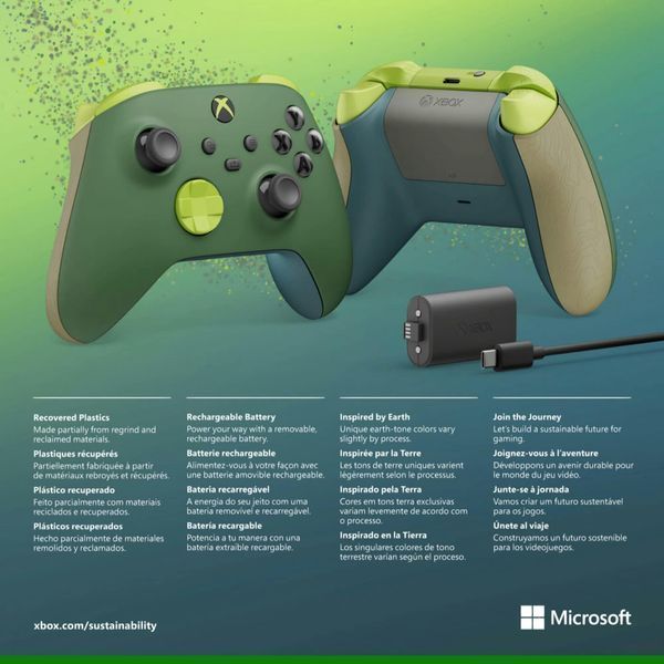 Геймпад Microsoft Xbox Wireless Controller Remix (QAU-00114) QAU-00114 фото