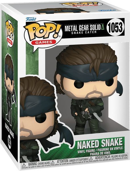 Колекційна фігурка Funko POP Games: Metal Gear - Naked Snake (889698849265) 889698849265 фото