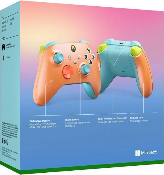 Геймпад Microsoft Xbox Wireless Controller Sunkissed Vibes (QAU-00118) QAU-00118 фото