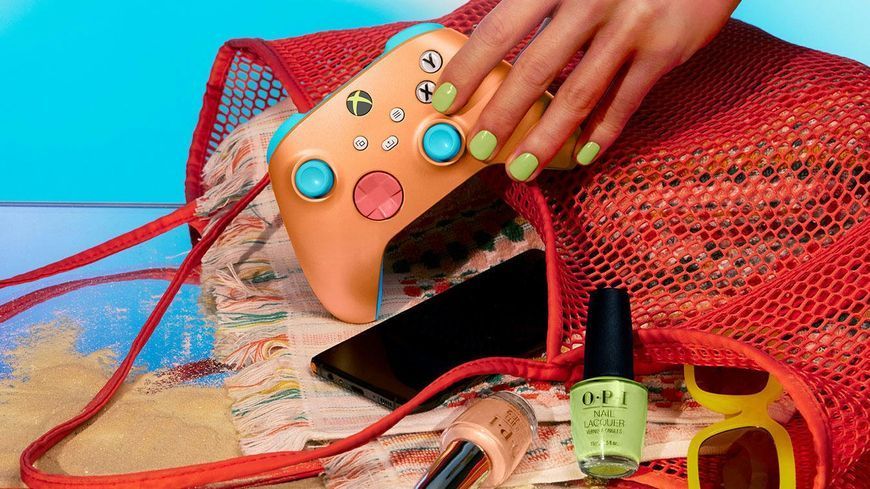 Геймпад Microsoft Xbox Wireless Controller Sunkissed Vibes (QAU-00118) QAU-00118 фото