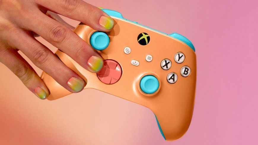 Геймпад Microsoft Xbox Wireless Controller Sunkissed Vibes (QAU-00118) QAU-00118 фото