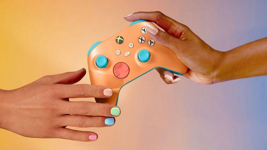 Геймпад Microsoft Xbox Wireless Controller Sunkissed Vibes (QAU-00118) QAU-00118 фото