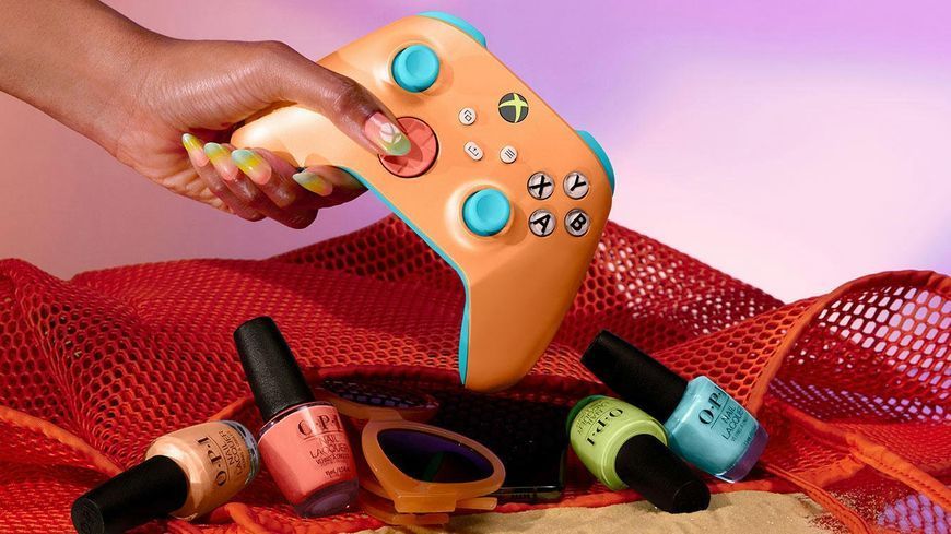 Геймпад Microsoft Xbox Wireless Controller Sunkissed Vibes (QAU-00118) QAU-00118 фото