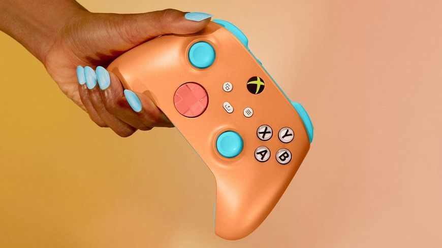 Геймпад Microsoft Xbox Wireless Controller Sunkissed Vibes (QAU-00118) QAU-00118 фото