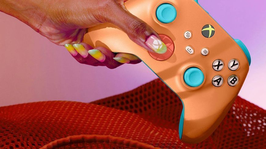 Геймпад Microsoft Xbox Wireless Controller Sunkissed Vibes (QAU-00118) QAU-00118 фото