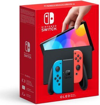 Ігрова консоль Nintendo Switch OLED (червоний/синій) 045496453442 фото