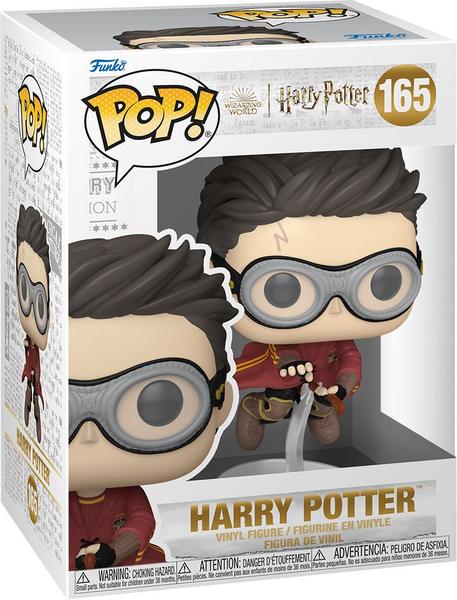 Коллекционная фигурка Funko POP! Harry Potter: Harry w/Broom (Quidditch) (5908305247784) 5908305247784 фото