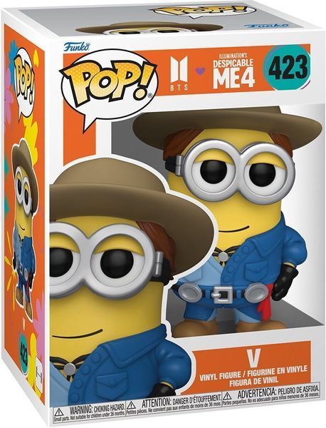 Коллекционная фигурка Funko POP Rocks: Minions X BTS - V (889698859691) 889698859691 фото
