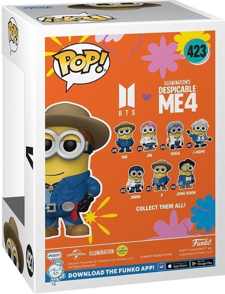 Коллекционная фигурка Funko POP Rocks: Minions X BTS - V (889698859691) 889698859691 фото