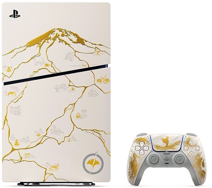 Ігрова консоль PlayStation 5 Slim Blu-ray (Ghost of Yotei Limited Edition) 1000048368 фото