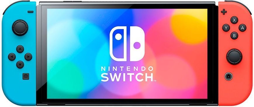 Ігрова консоль Nintendo Switch OLED (червоний/синій) 045496453442 фото