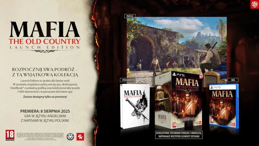 Гра Mafia: The Old Country Launch Pack (PS5) 5908305250289 фото