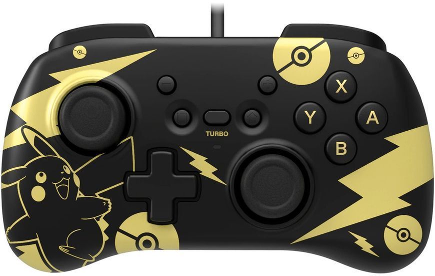 Геймпад Hori Horipad Mini for Nintendo Switch Pok&eacute;mon: Pikachu Black & Gold NSW-289U NSW-289U фото