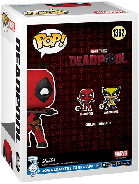 Коллекционная фигурка Funko POP! Marvel Deadpool 3: Deadpool (5908305248064) 5908305248064 фото