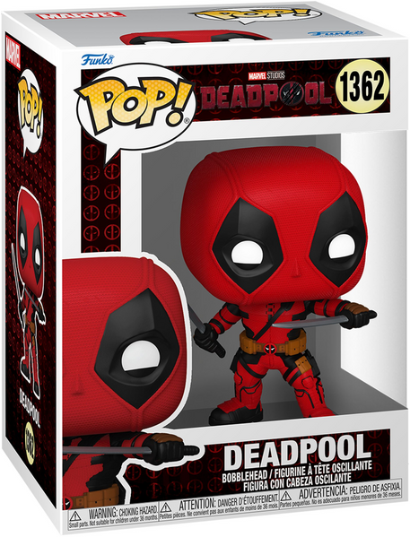 Коллекционная фигурка Funko POP! Marvel Deadpool 3: Deadpool (5908305248064) 5908305248064 фото