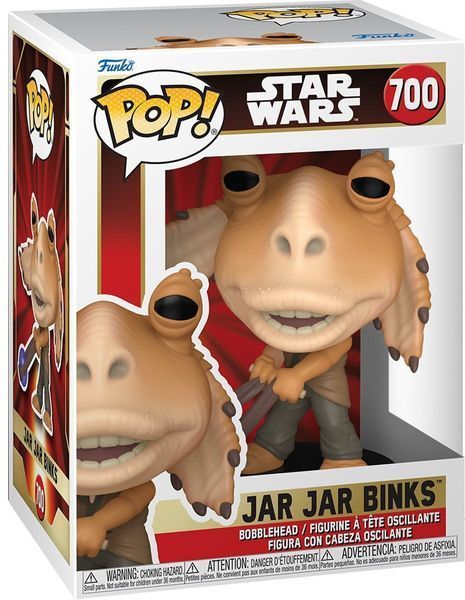 Фигурка Funko POP Star Wars: PM 25th - Jar Jar Binks w/Booma Balls (5908305248026) 5908305248026 фото
