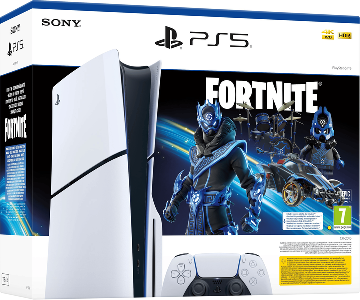 Ігрова консоль PlayStation 5 Slim Blu-ray (Fortnite&reg; Cobalt Star Bundle) (UA) 1000045165 фото