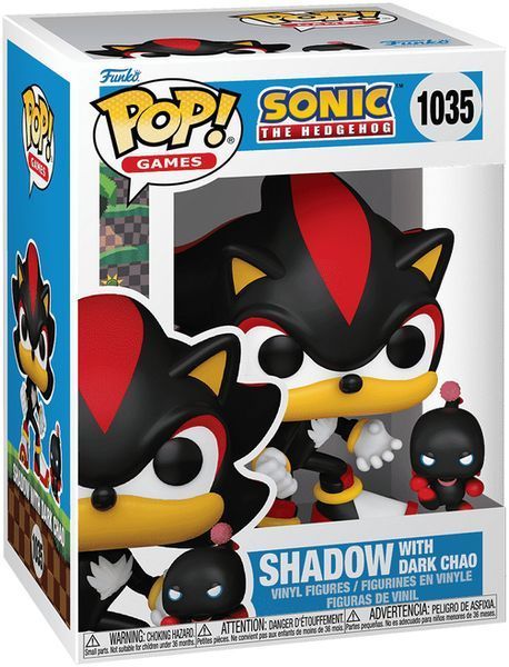 Колекційна фігурка Funko POP&buddy: Sonic - Shadow w/DChao (889698803083) 889698803083 фото