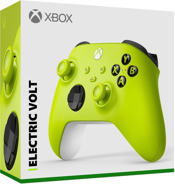 Геймпад Microsoft Xbox Wireless Controller Electric Volt (QAU-00022) QAU-00022 фото