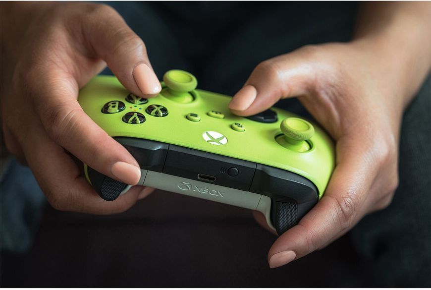 Геймпад Microsoft Xbox Wireless Controller Electric Volt (QAU-00022) QAU-00022 фото
