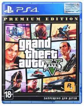 Игра Grand Theft Auto V Premium Online Edition (PS4) 5026555424271 фото